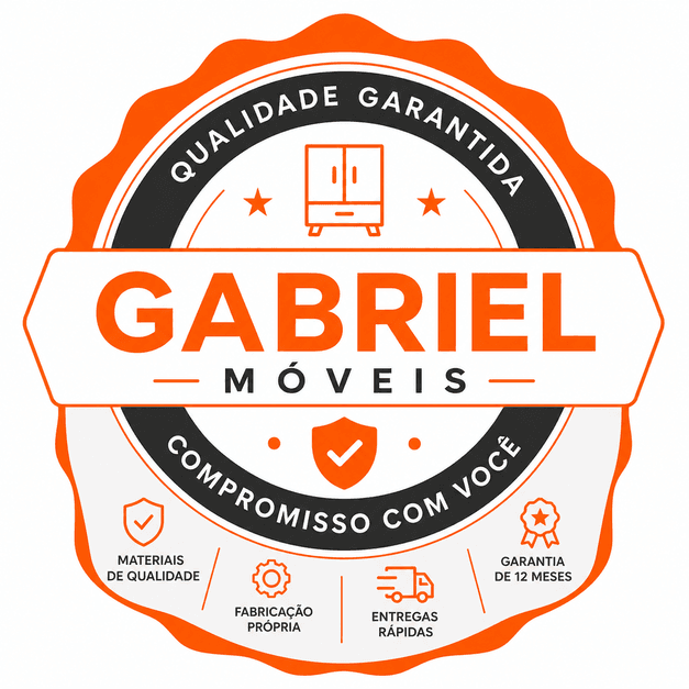 Selo Gabriel Móveis — Qualidade Garantida